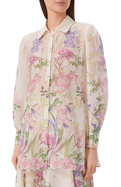 Хлопковая блузка CHARO RUIZ IBIZA, арт. 266200, фото 3