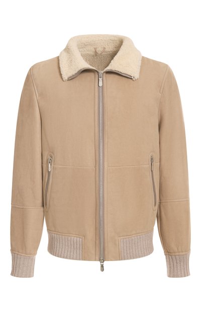Мужская дубленка из овчины BRUNELLO CUCINELLI, арт. MPMLS1737