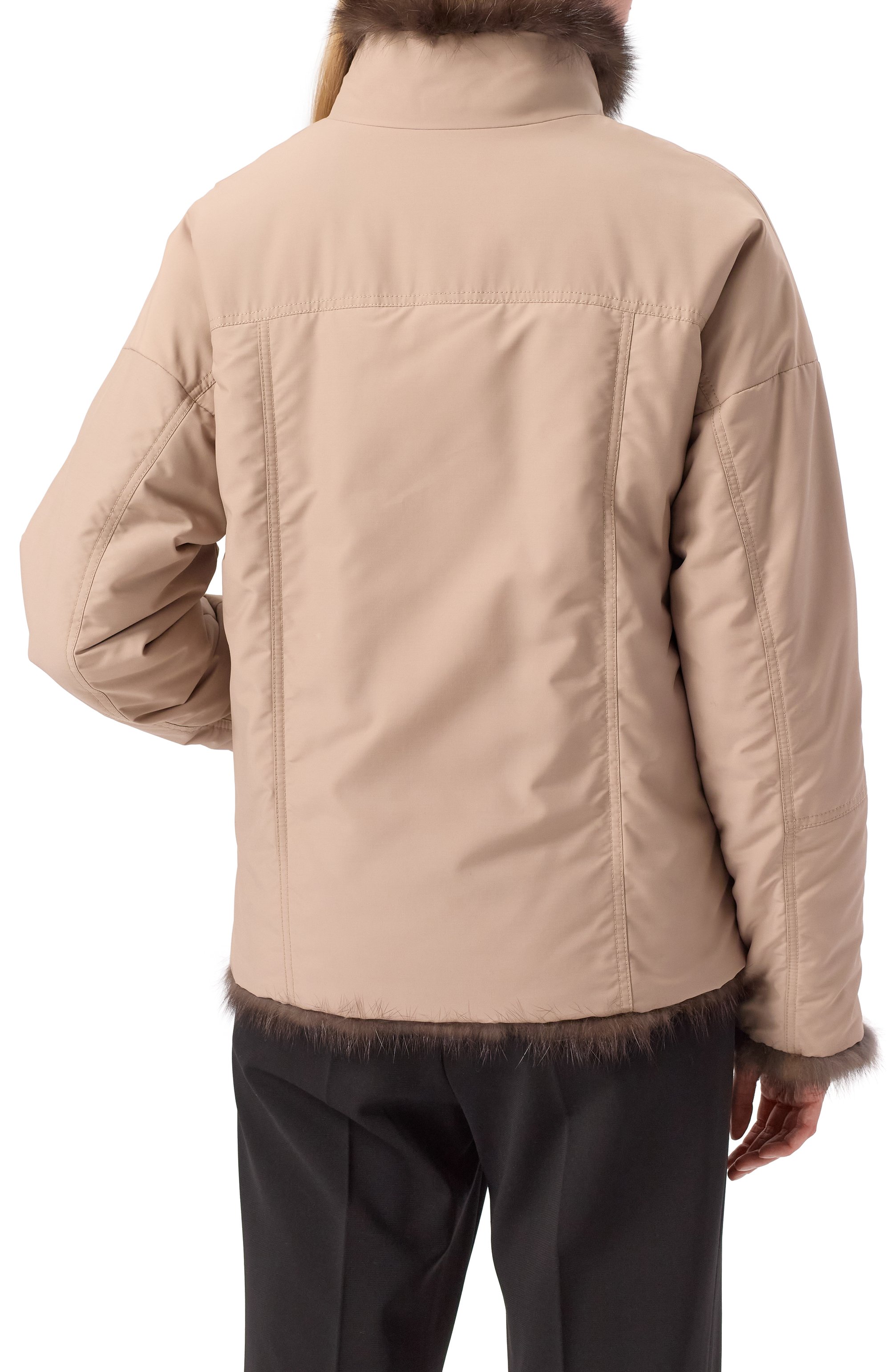 Двусторонняя шуба из меха соболя EMIL SHABAEV, арт. S031, фото 9