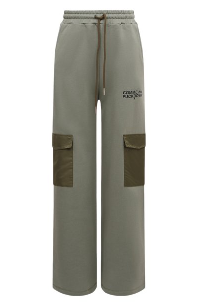 Женские хлопковые брюки-карго COMME DES FUCKDOWN, арт. CFABW01106