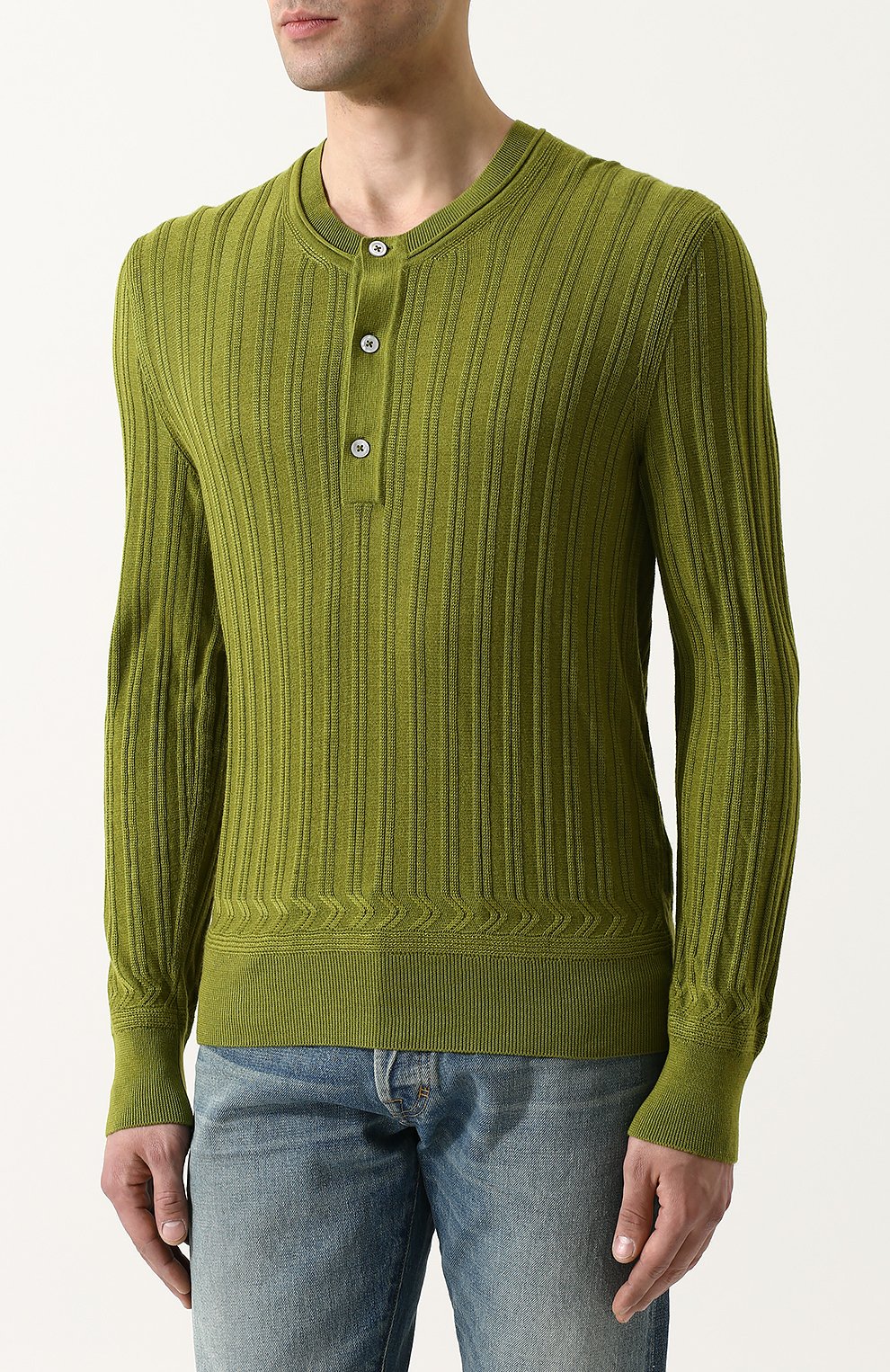 Джемпер из смеси кашемира и шелка TOM FORD, арт. BPH27/TFK115, фото 3