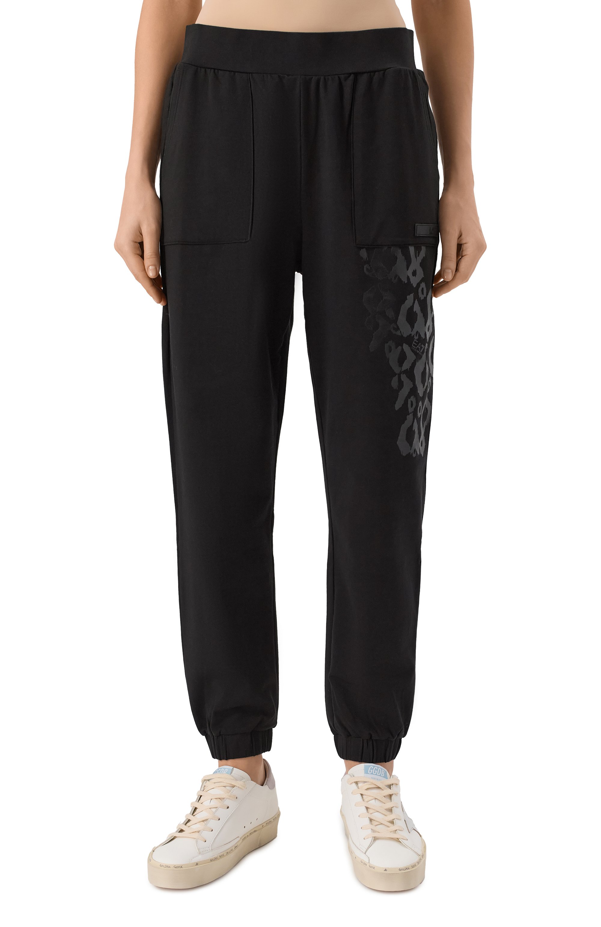 Хлопковые джоггеры EA7, арт. 7W000480/AF13135, фото 3