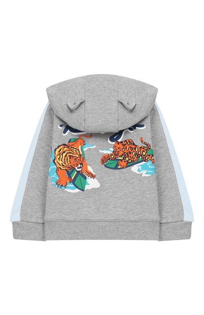 Хлопковый кардиган с капюшоном KENZO, арт. KN17507/2A, фото 2