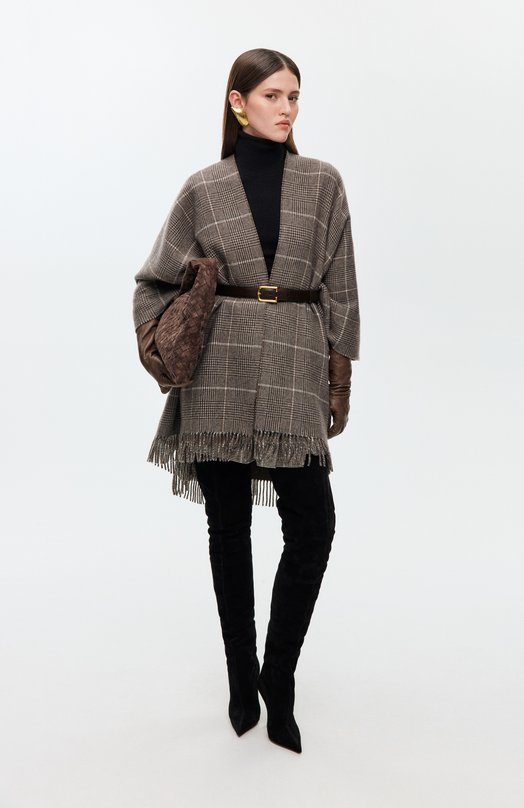 Плиссированная юбка Brunello Cucinelli MV403G3936 Бежевый  MV403G3936 Фото 6