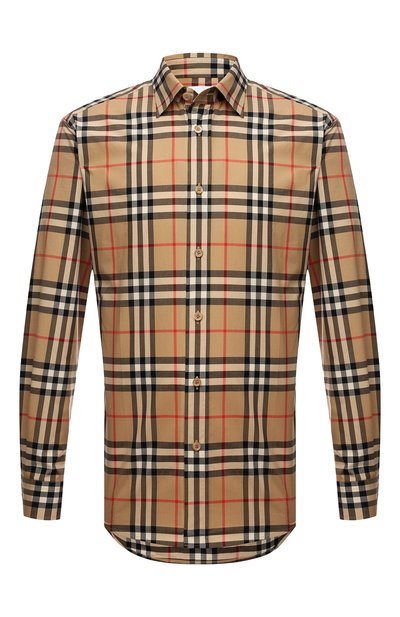 Мужская хлопковая рубашка BURBERRY, арт. 8020863