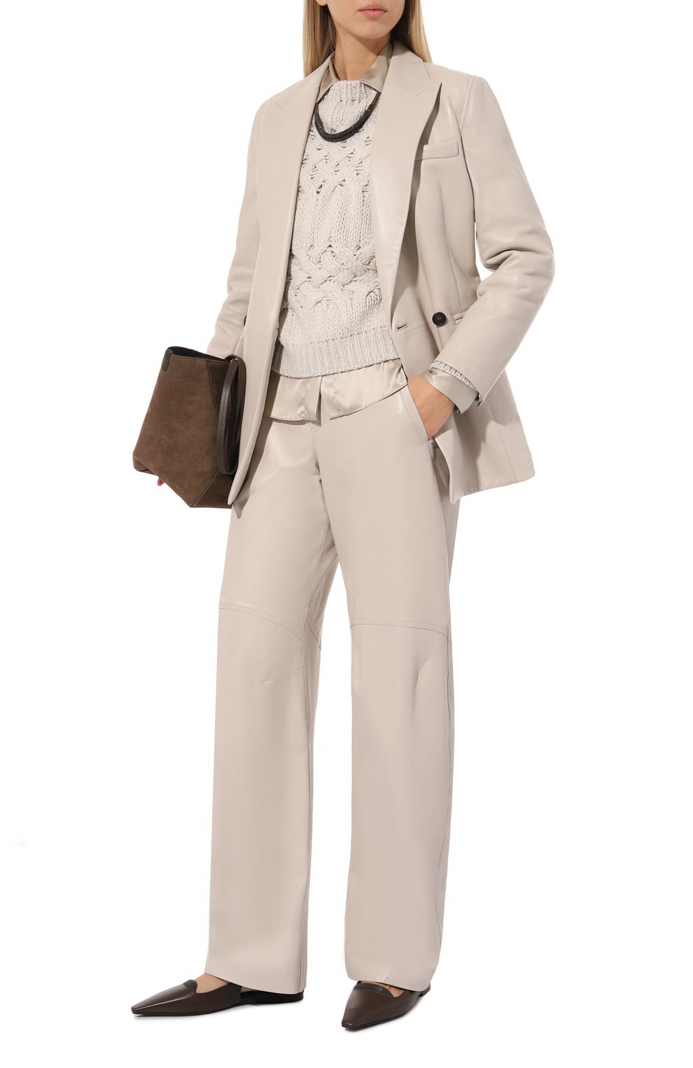 Кашемировый свитер BRUNELLO CUCINELLI, арт. M52367800, фото 2