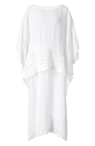 Женское льняное платье 120% LINO, арт. 32ALIW4PJU/000D703