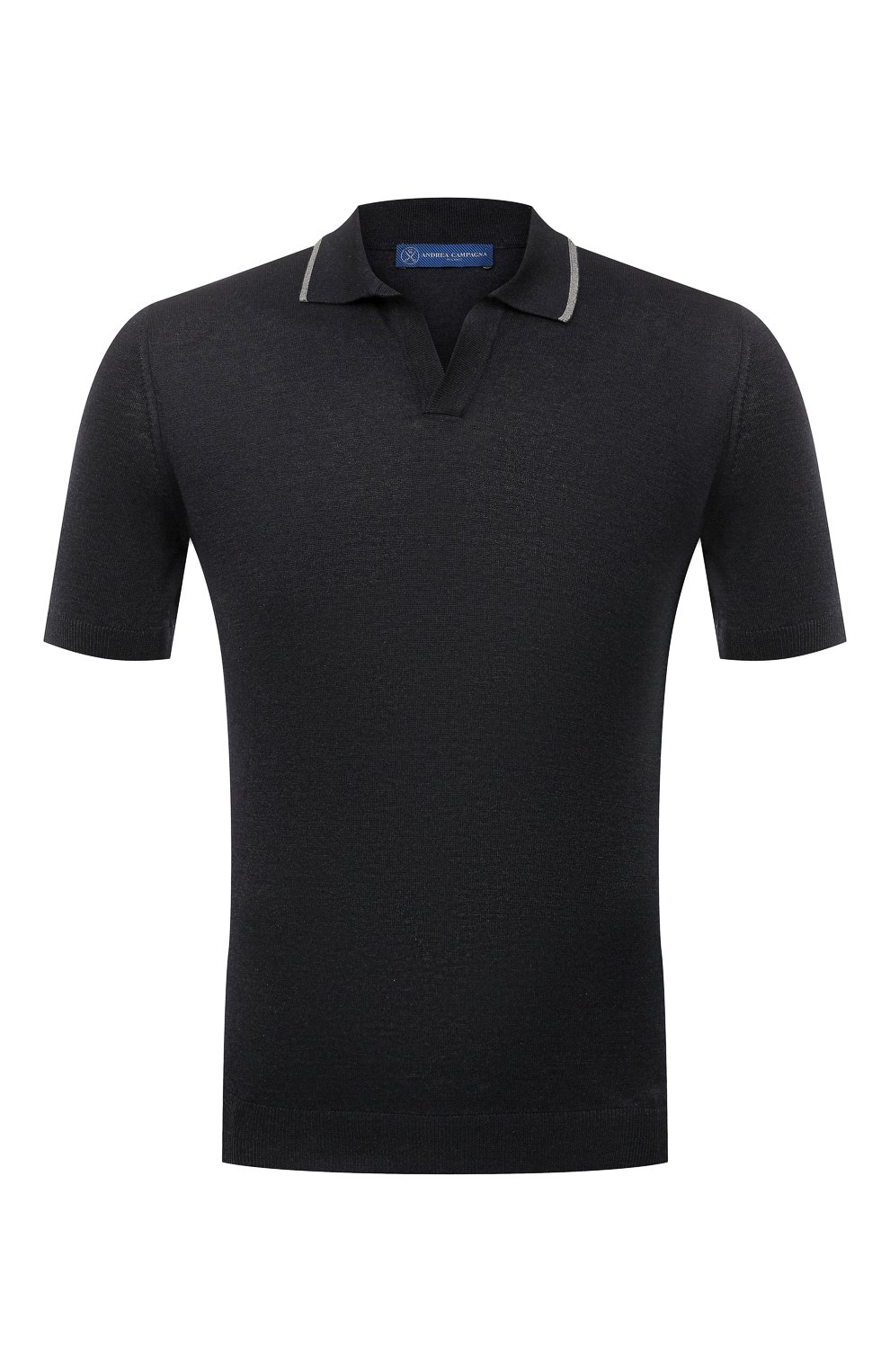 Шелковое поло ANDREA CAMPAGNA, арт. 43174/30901, фото 1