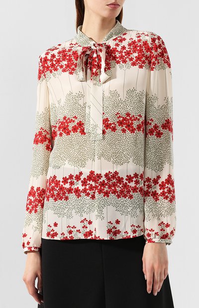 Шелковая блузка REDVALENTINO, арт. SR3ABB05/4A1, фото 3