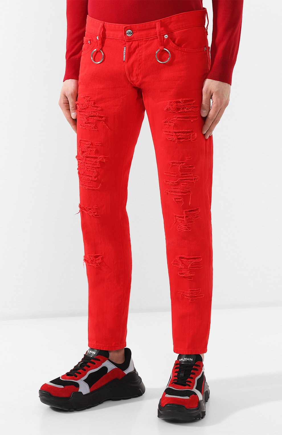 Джинсы прямого кроя DSQUARED2, арт. S74LB0494/STN833, фото 3