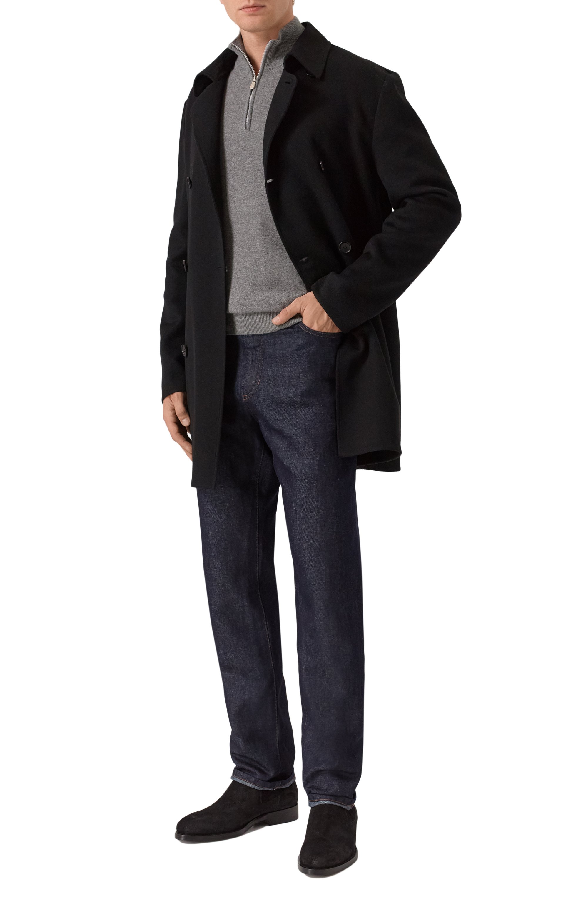 Замшевые челси BRUNELLO CUCINELLI, арт. MZUMNAV740, фото 2