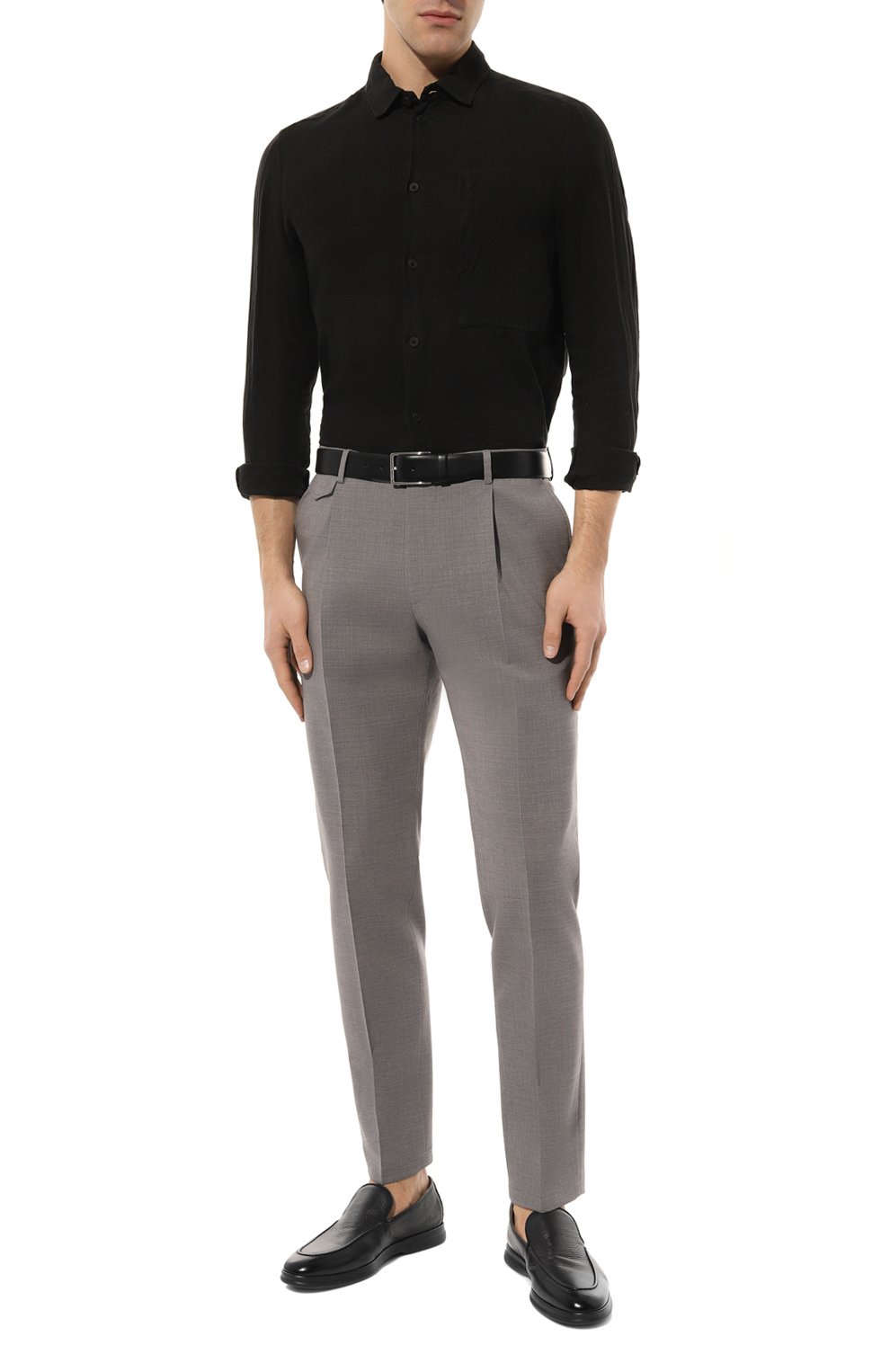 Кожаные лоферы DOUCAL'S, арт. DU3170ARTHUZ215B, фото 2