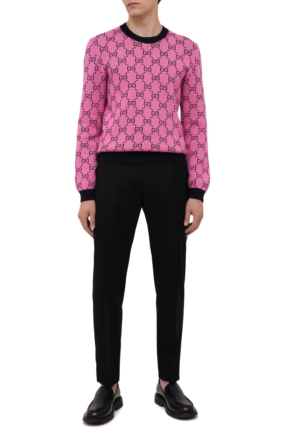 Свитер из шерсти и хлопка GUCCI, арт. 661174/XKBXI, фото 2