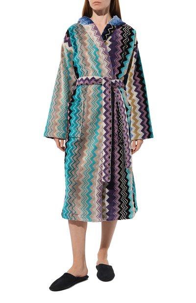 Хлопковый халат MISSONIHOME, арт. 1G3AC99708/170, фото 3