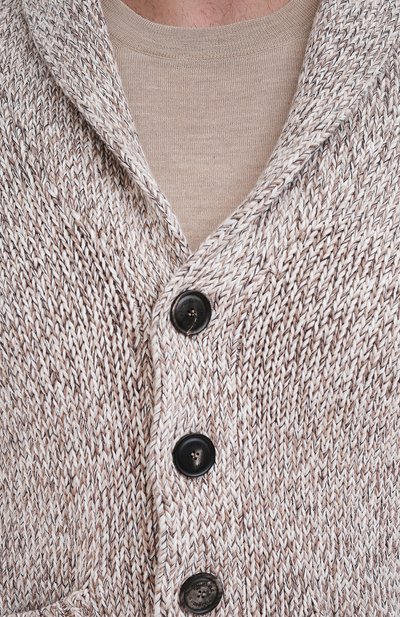 Хлопковый кардиган BRUNELLO CUCINELLI, арт. M2839616, фото 5