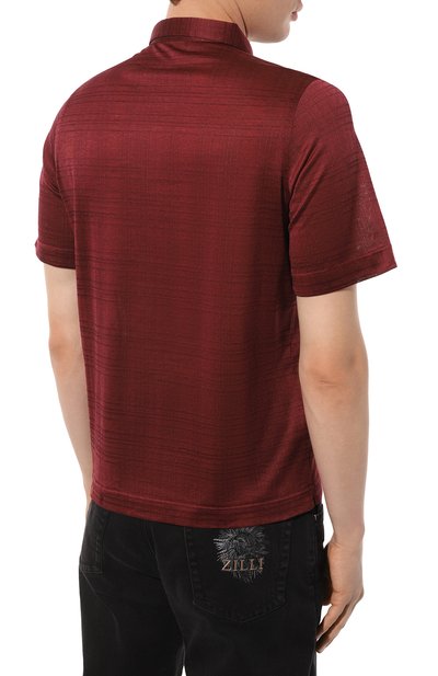 Хлопковое поло ZILLI, арт. KZP002ZS56067ZS005650, фото 4