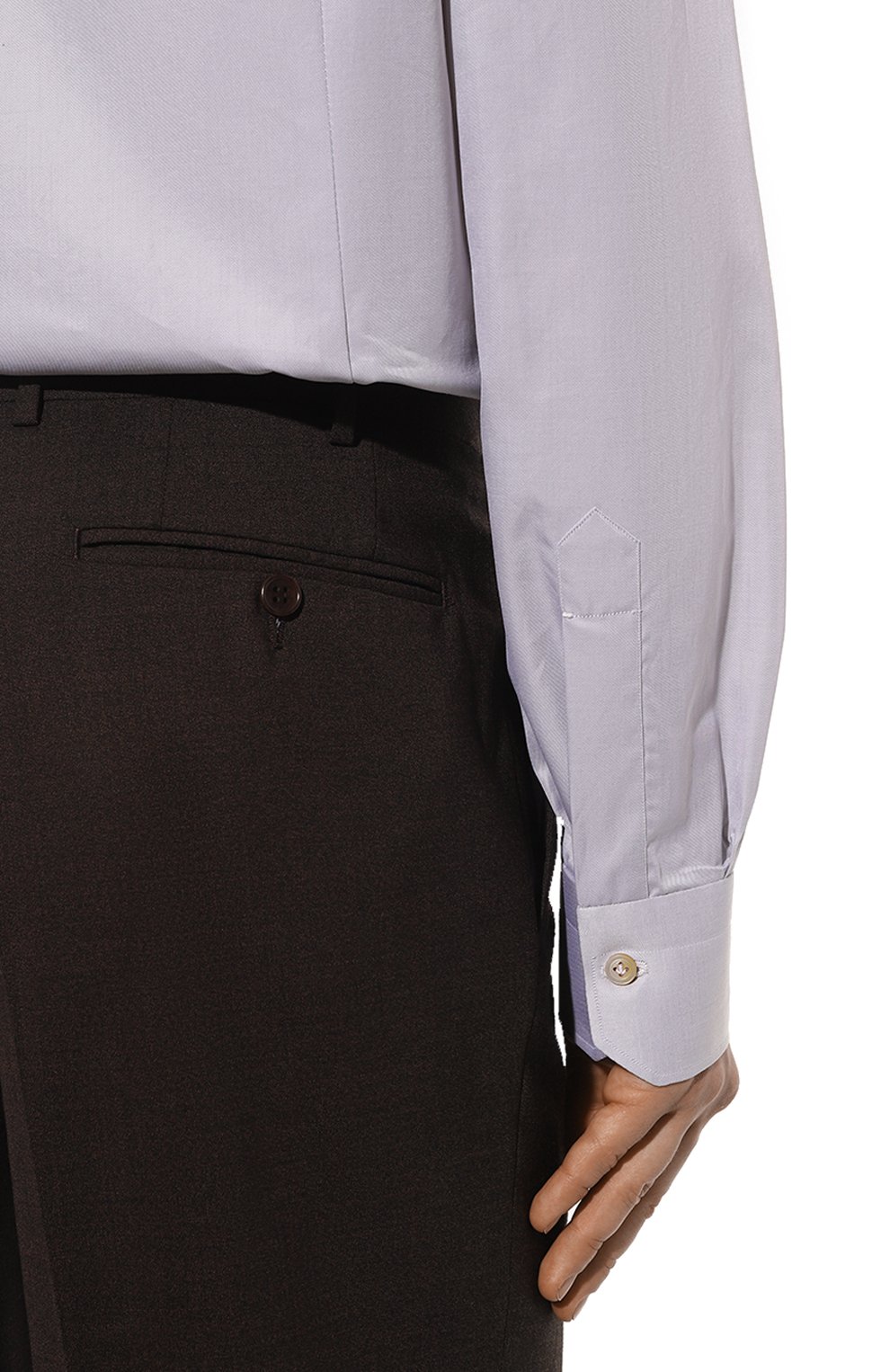 Хлопковая сорочка KITON, арт. UCCH0660706, фото 6