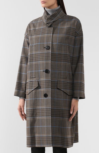 Пальто из смеси шерсти и хлопка GIVENCHY, арт. BWC05911XW, фото 3