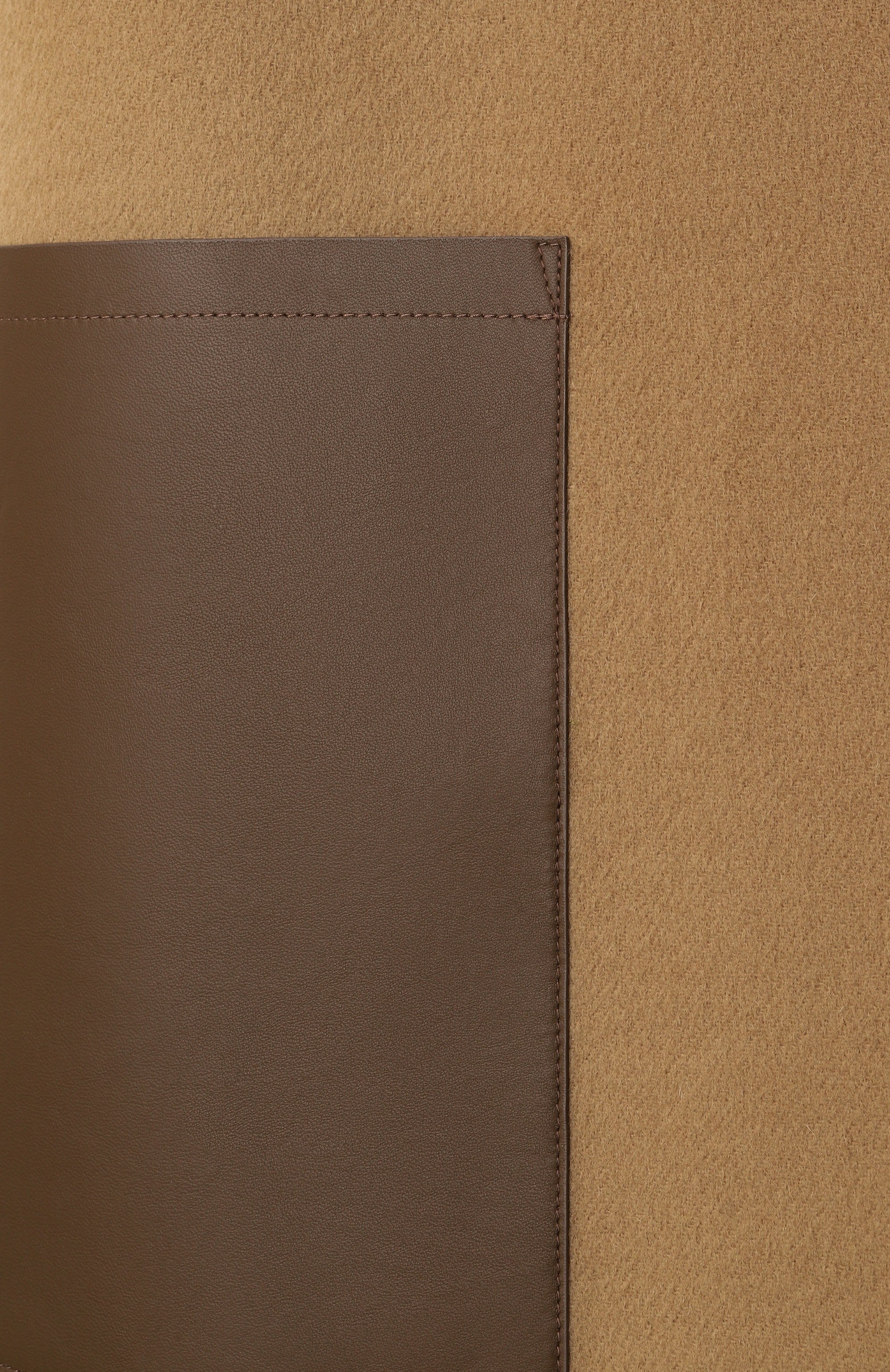 Шерстяная накидка YVES SALOMON, арт. 25WAA003XXCATL, фото 5