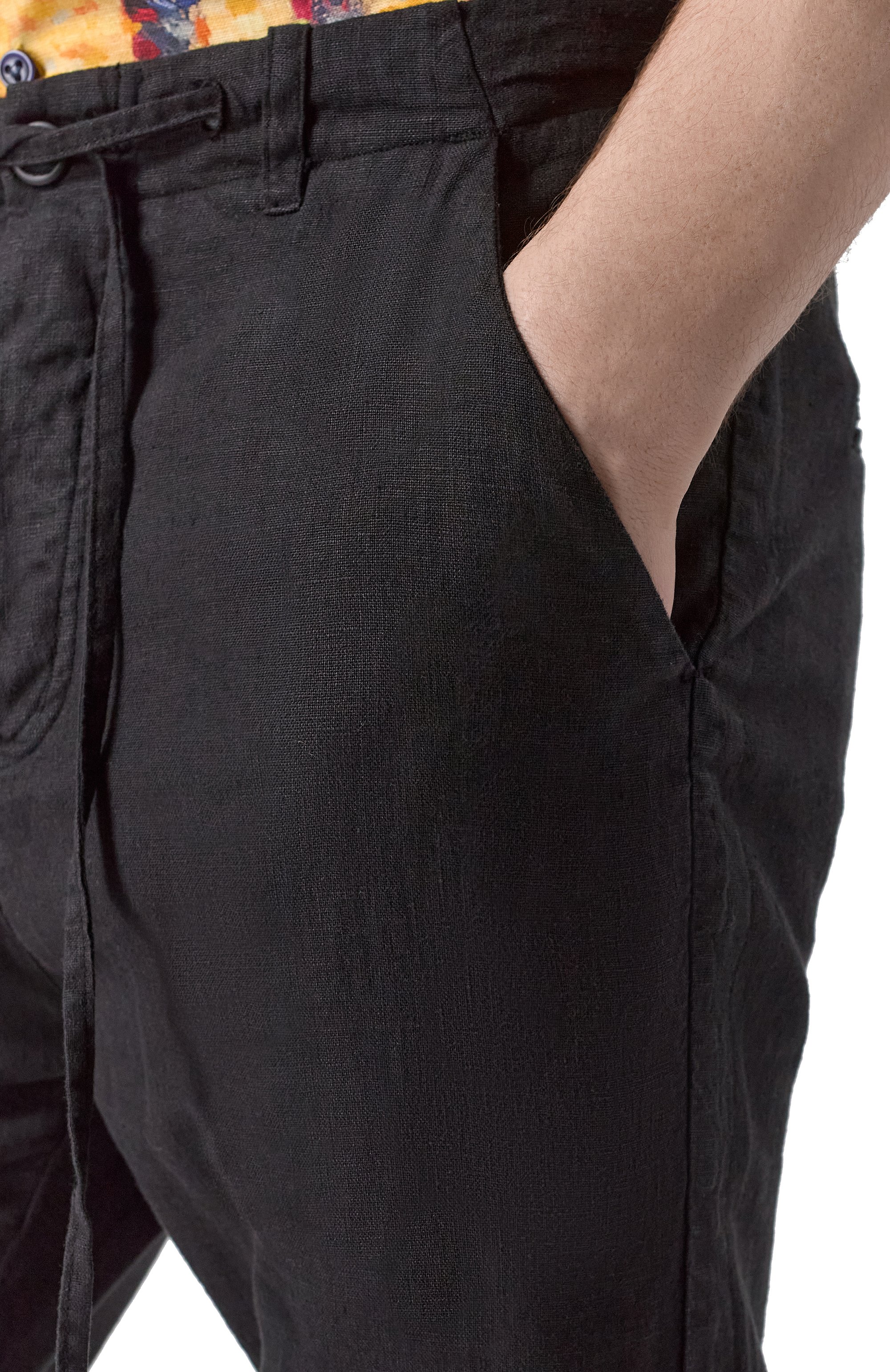 Льняные брюки HANNES ROETHER, арт. BAR21BE.PLUS.602/, фото 5