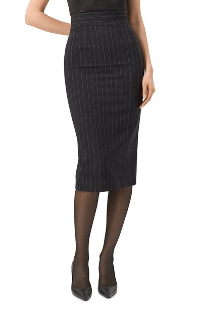 Шерстяная юбка DOLCE & GABBANA, арт. F4CS8T/FRBDK, фото 3