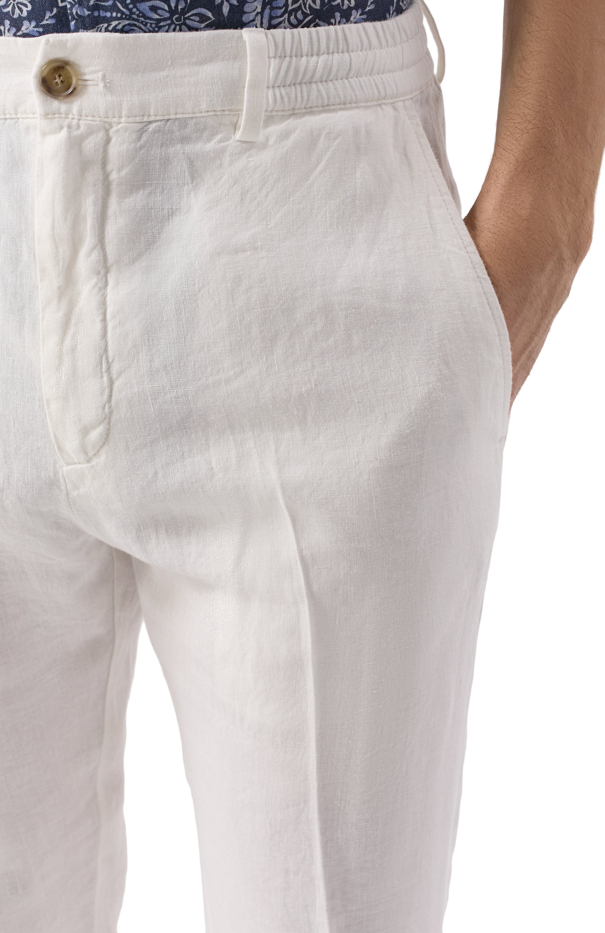 Льняные брюки PAUL&SHARK, арт. 25414041, фото 5