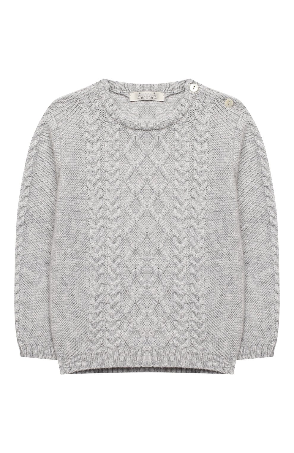 Комплект из пуловера и брюк BABY T серого цвета по цене 12400 руб., арт. 20AI160C/18M-3A, фото 2 Комплект из пуловера и брюк BABY T, арт. 20AI160C/18M-3A, фото 2