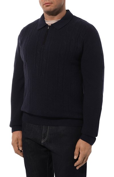 Поло из шерсти и кашемира ZILLI, арт. KZP001M0223VCAB00/64, фото 3