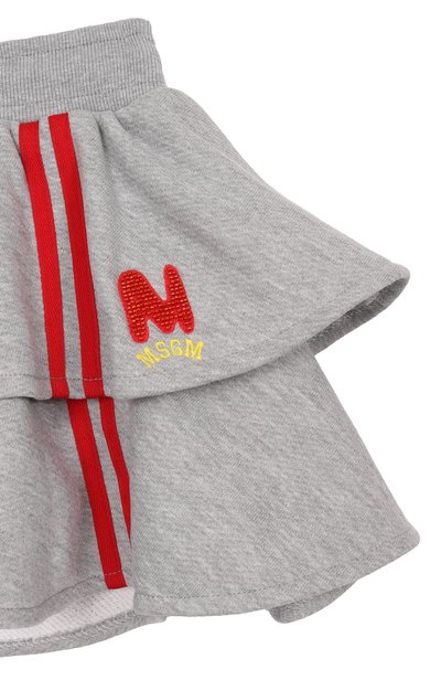 Хлопковая юбка MSGM KIDS, арт. F6MSJGSK152, фото 3