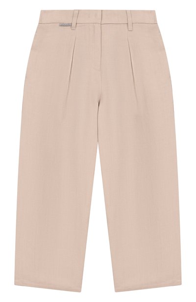 Брюки из вискозы и льна BRUNELLO CUCINELLI, арт. BH126P214C