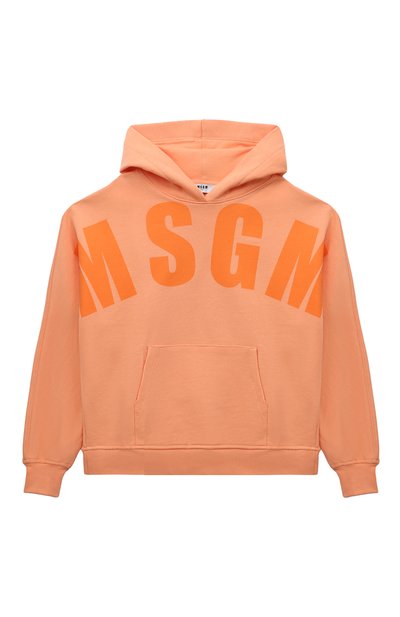 Хлопковое худи MSGM KIDS, арт. S4MSJUHS014