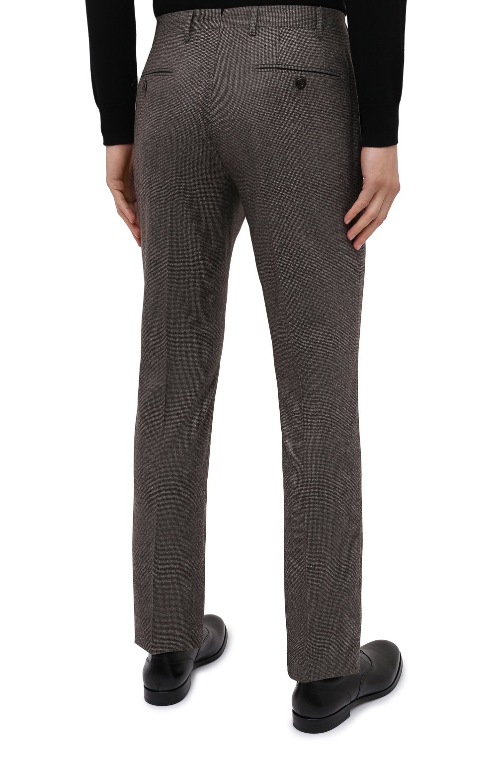 Шерстяные брюки CORNELIANI, арт. 865B01-0817226/02, фото 4