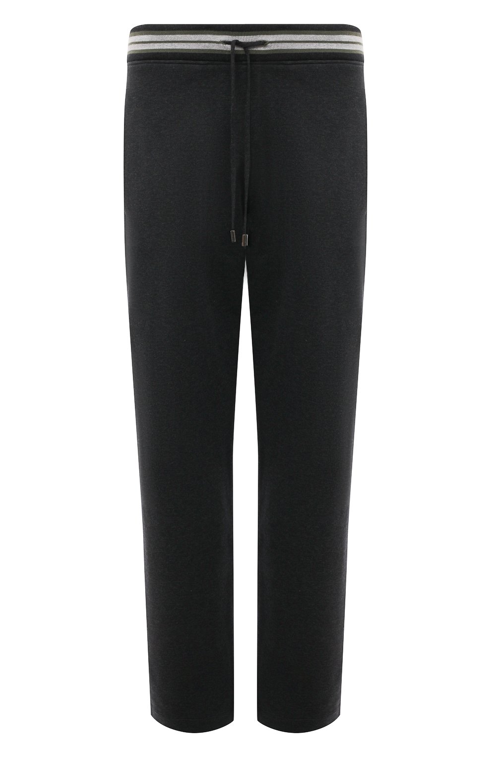 Хлопковые брюки STEFANO RICCI темно-серого цвета по цене 95050 руб., арт. K101028P3D/T23350, фото 1 Хлопковые брюки STEFANO RICCI, арт. K101028P3D/T23350, фото 1