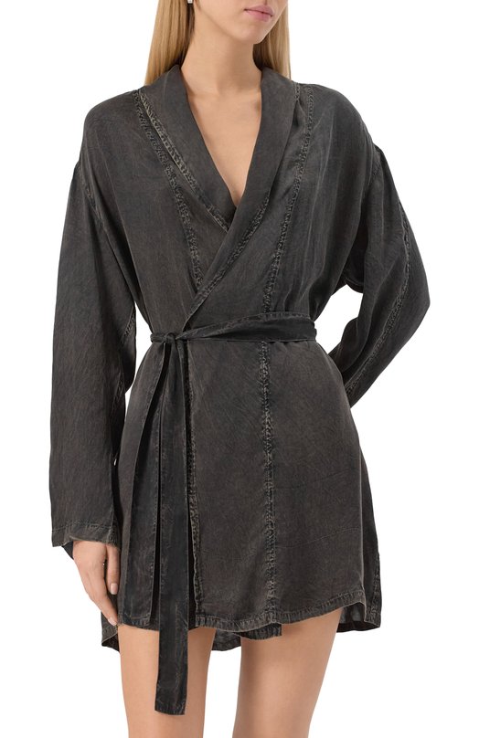 Платье из вискозы Diesel A18367/0TKBS Серый  A18367/0TKBS Фото 3