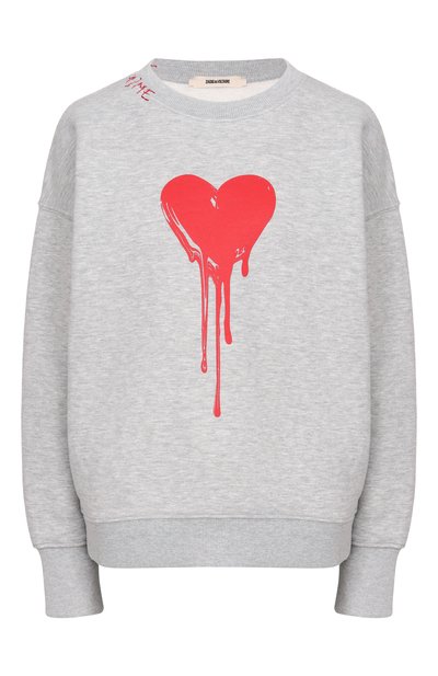 Женский хлопковый свитшот ZADIG AND VOLTAIRE, арт. JWSS00576