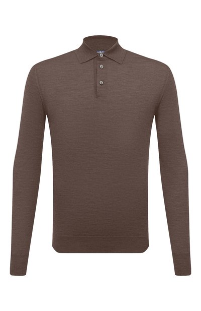 Мужская поло из кашемира и шелка FEDELI, арт. 7UI07091