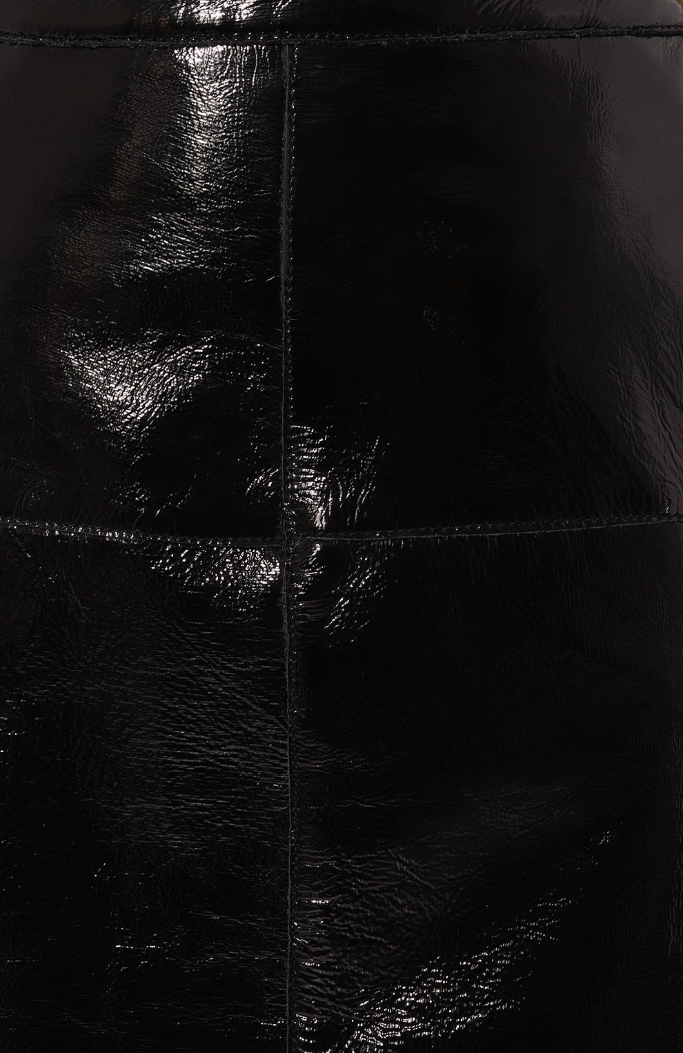 Кожаная юбка P.A.R.O.S.H., арт. D620647, фото 5