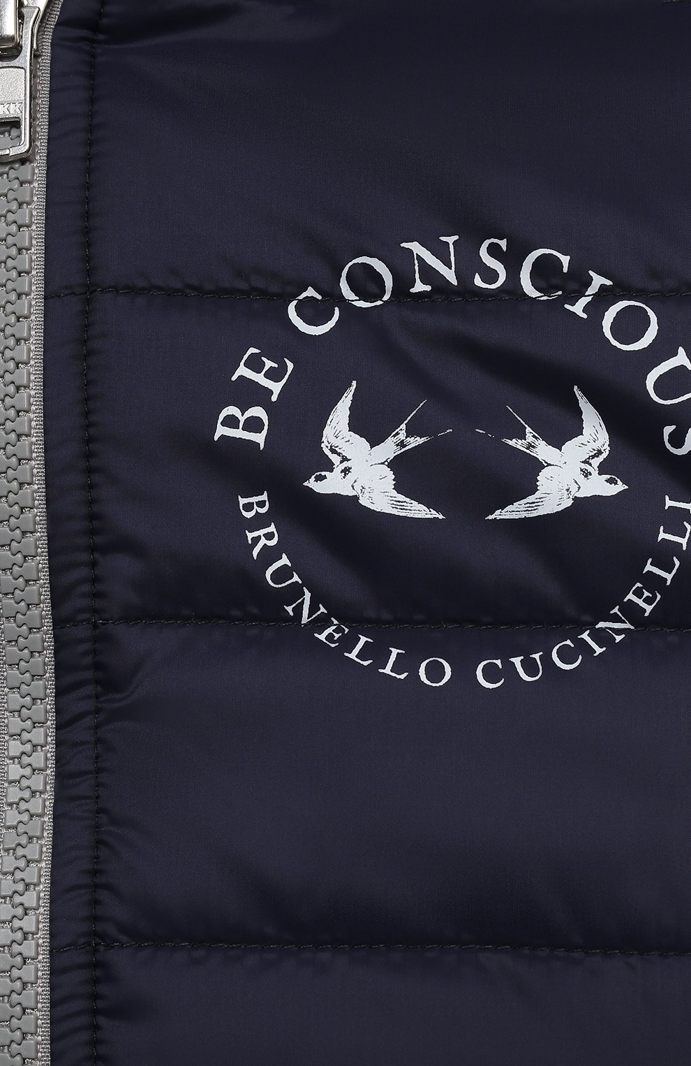 Куртка с капюшоном BRUNELLO CUCINELLI синего цвета по цене 99500 руб., арт. BR405J306B, фото 3 Куртка с капюшоном BRUNELLO CUCINELLI, арт. BR405J306B, фото 3