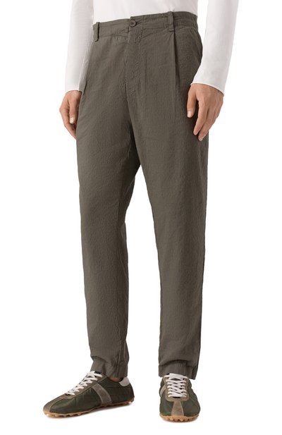 Брюки из хлопка и льна TRANSIT, арт. CFUTRWJ191, фото 3