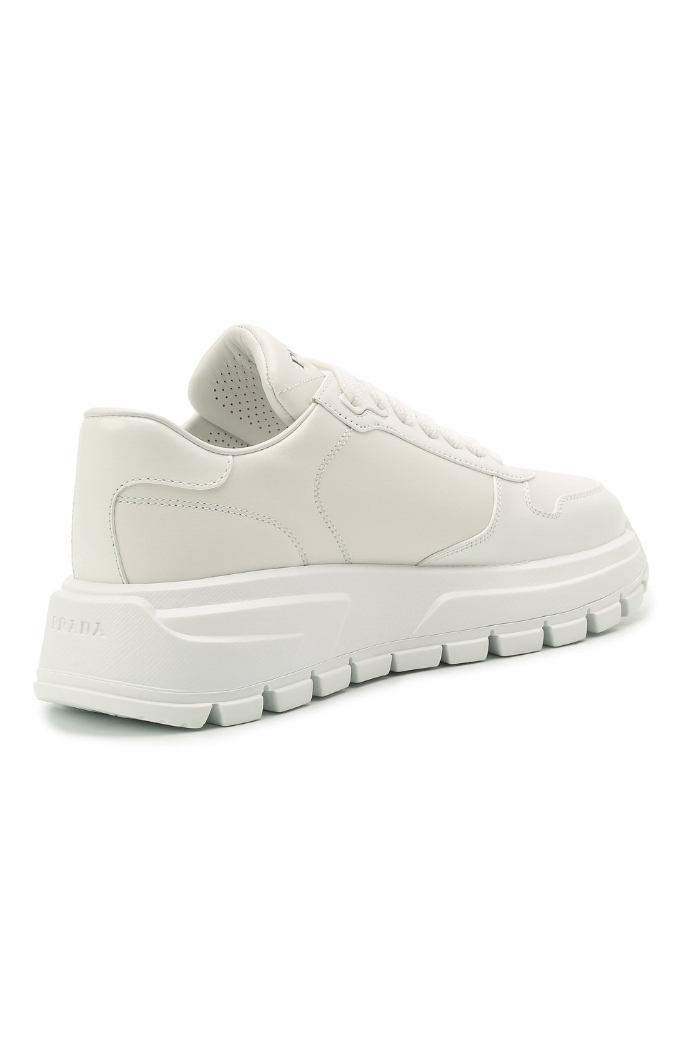 Кожаные кроссовки PRADA, арт. 1E804M-3LKI-F0009-045, фото 5