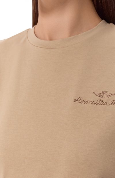 Хлопковая футболка AERONAUTICA MILITARE, арт. TS2490DJ00675, фото 5