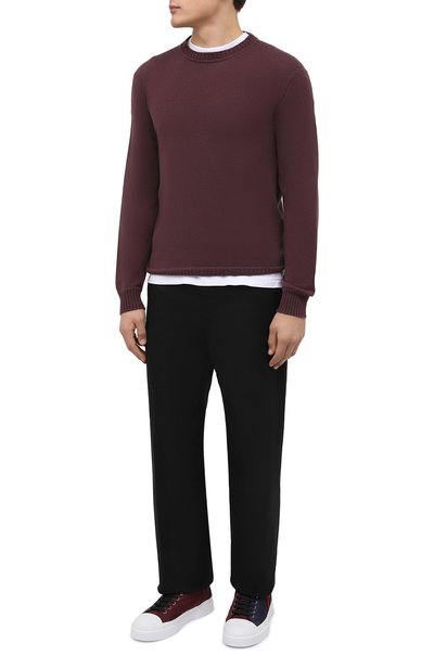 Текстильные кеды portofino light DOLCE & GABBANA синего цвета по цене 81800 руб., арт. CS1889/A0769, фото 2 Текстильные кеды portofino light DOLCE & GABBANA, арт. CS1889/A0769, фото 2