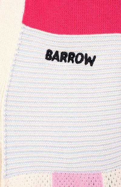 Хлопковый кардиган BARROW разноцветного цвета по цене 24450 руб., арт. S6BKJGCA117, фото 3 Хлопковый кардиган BARROW, арт. S6BKJGCA117, фото 3