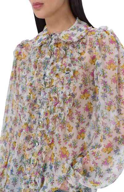 Шелковая блузка DOLCE & GABBANA, арт. F5U02T/IS10C, фото 5