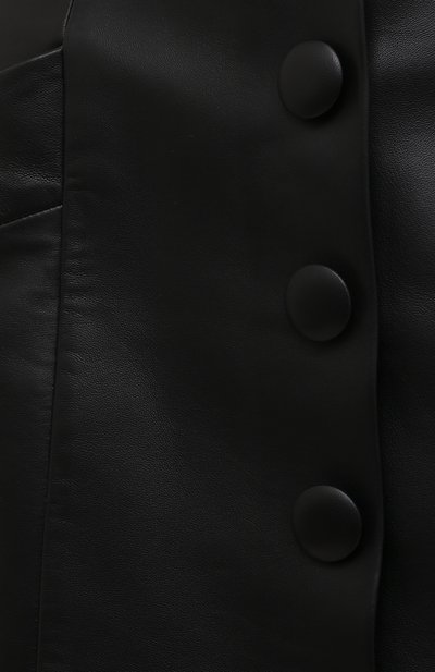 Кожаная юбка BALMAIN, арт. VF14086/L062, фото 5