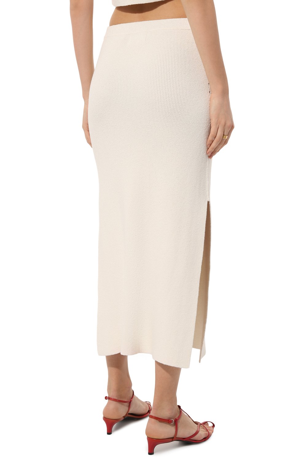 Юбка из вискозы и хлопка LOULOU DE SAISON, арт. AALIS, фото 4