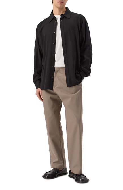Мужские кожаные лоферы desert college MOSCHINO, арт. 10181/GA0