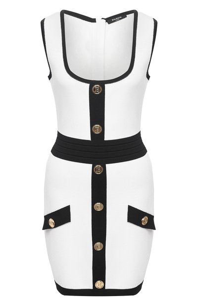 Женское платье из вискозы BALMAIN, арт. VF16062/K218