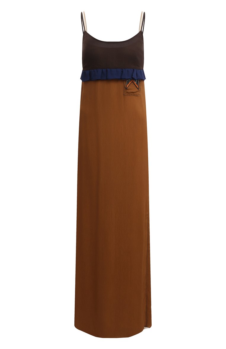 Шелковое платье PRADA, арт. P37Q0R-1IQP-F0XW0-191, фото 1