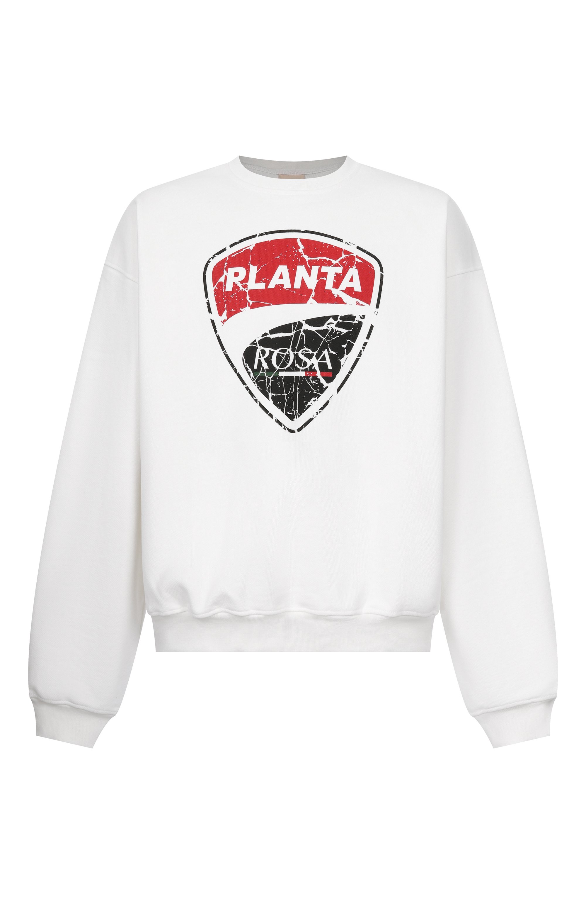 Хлопковый свитшот PLANTA ROSA, арт. PR/SW/RACE/470VELVET, фото 1